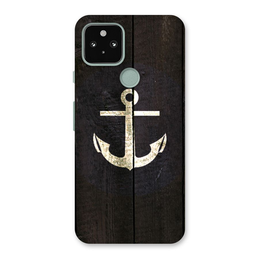 Wood Anchor Back Case for Google Pixel 5
