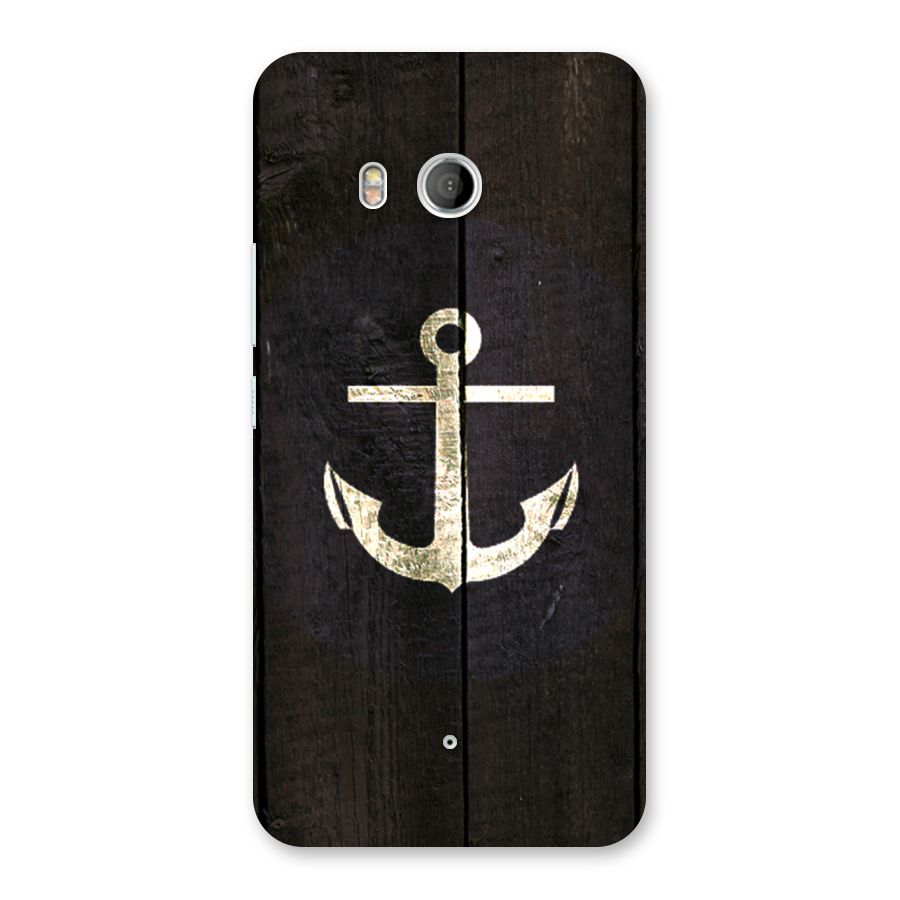 Wood Anchor Back Case for HTC U11