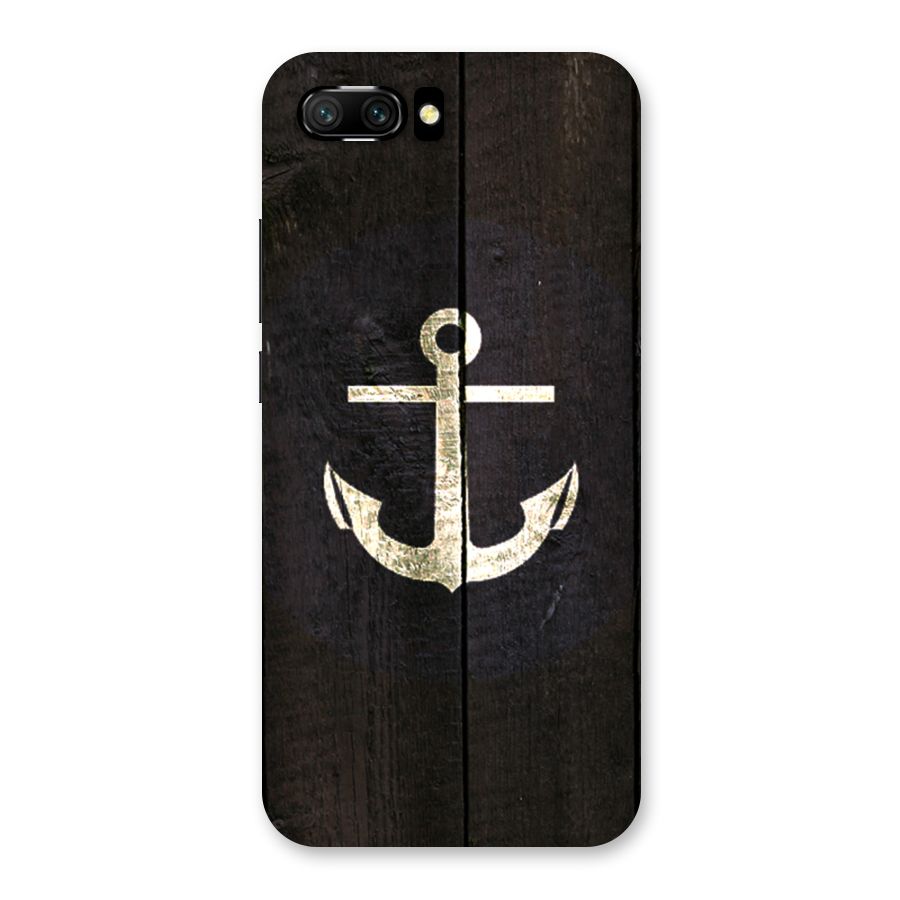 Wood Anchor Back Case for Honor 10