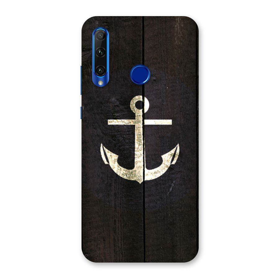 Wood Anchor Back Case for Honor 20i