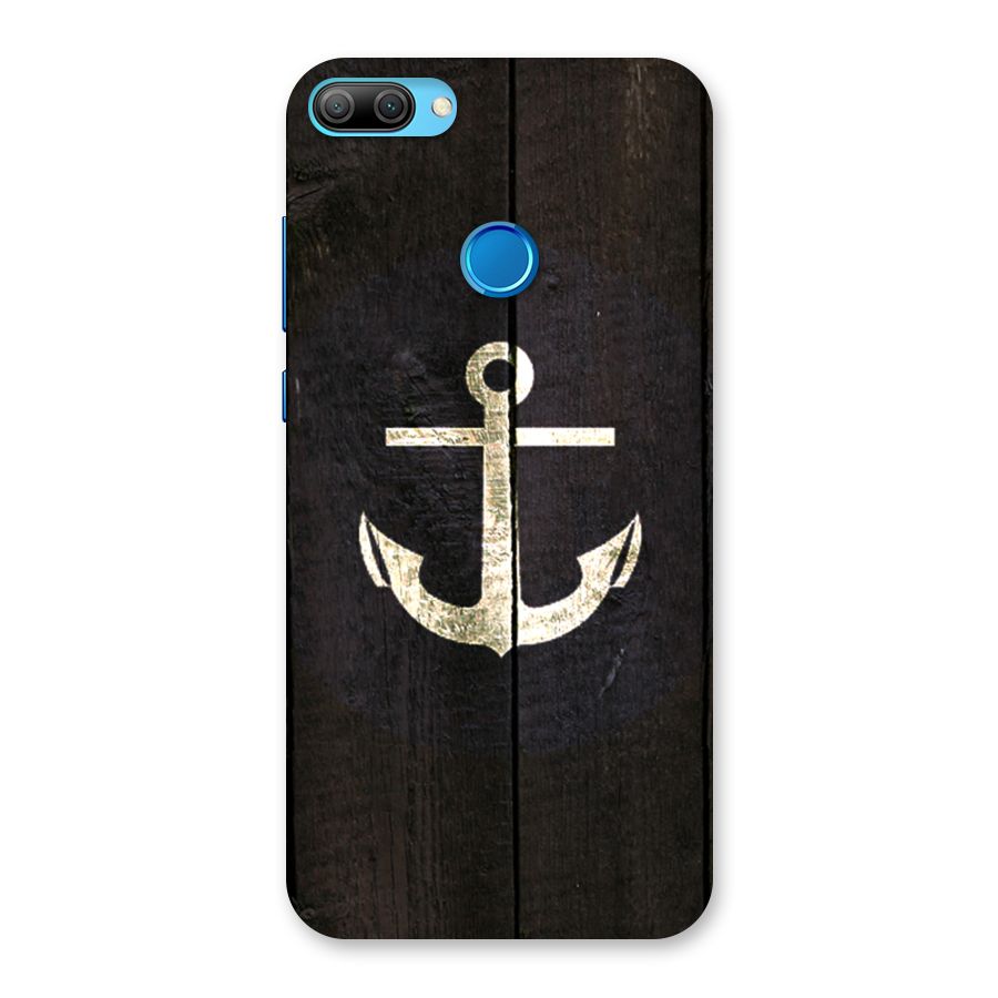 Wood Anchor Back Case for Honor 9N