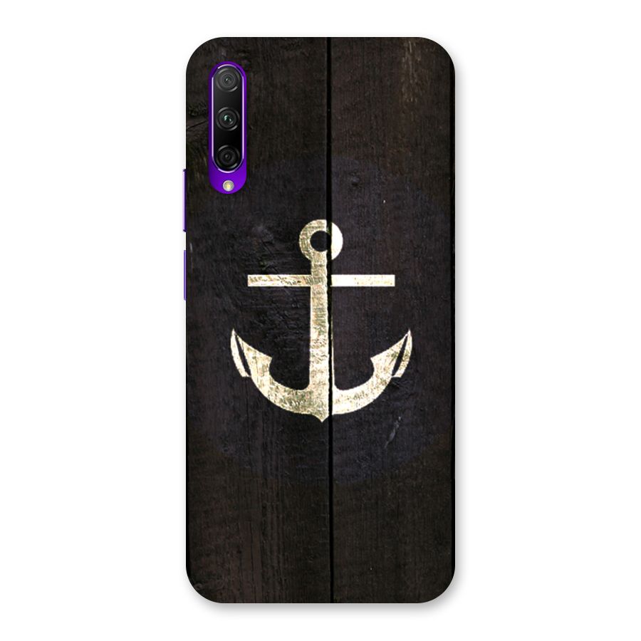 Wood Anchor Back Case for Honor 9X Pro
