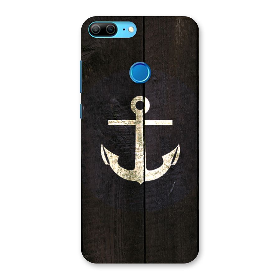 Wood Anchor Back Case for Honor 9 Lite