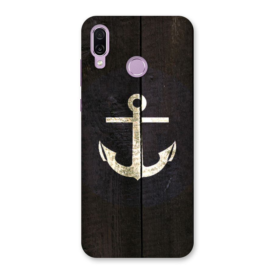 Wood Anchor Back Case for Honor Play