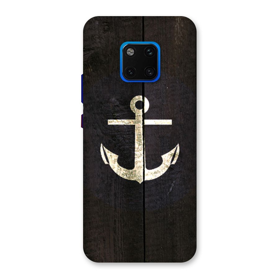 Wood Anchor Back Case for Huawei Mate 20 Pro