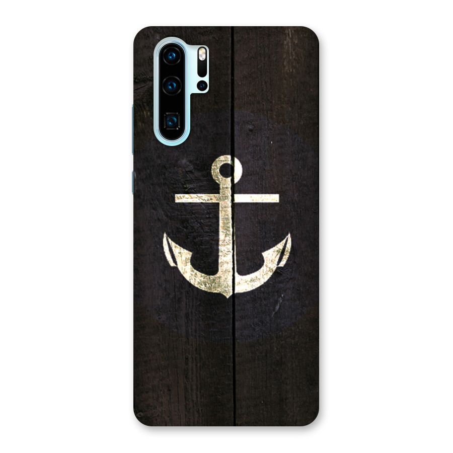 Wood Anchor Back Case for Huawei P30 Pro
