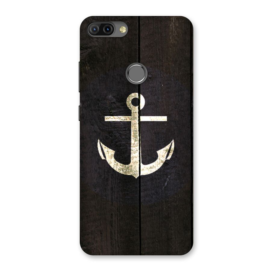 Wood Anchor Back Case for Infinix Hot 6 Pro