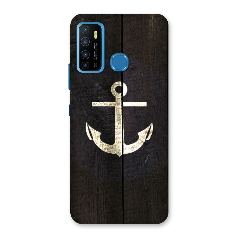 Wood Anchor Back Case for Infinix Hot 9