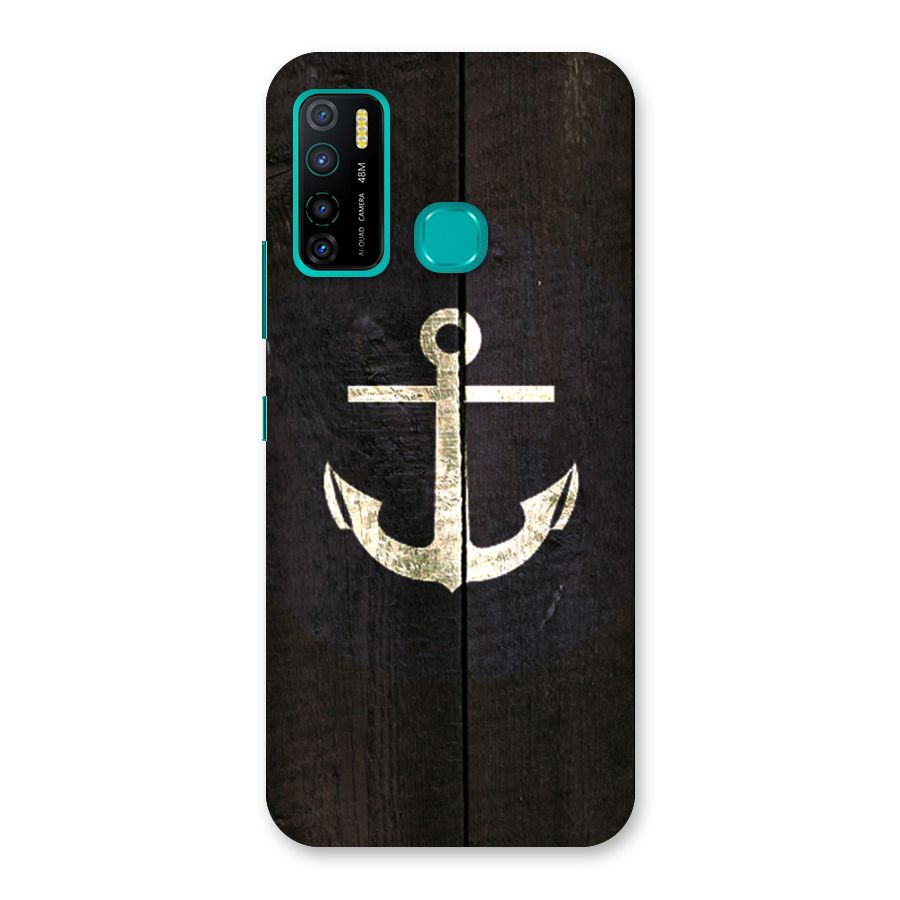 Wood Anchor Back Case for Infinix Hot 9 Pro