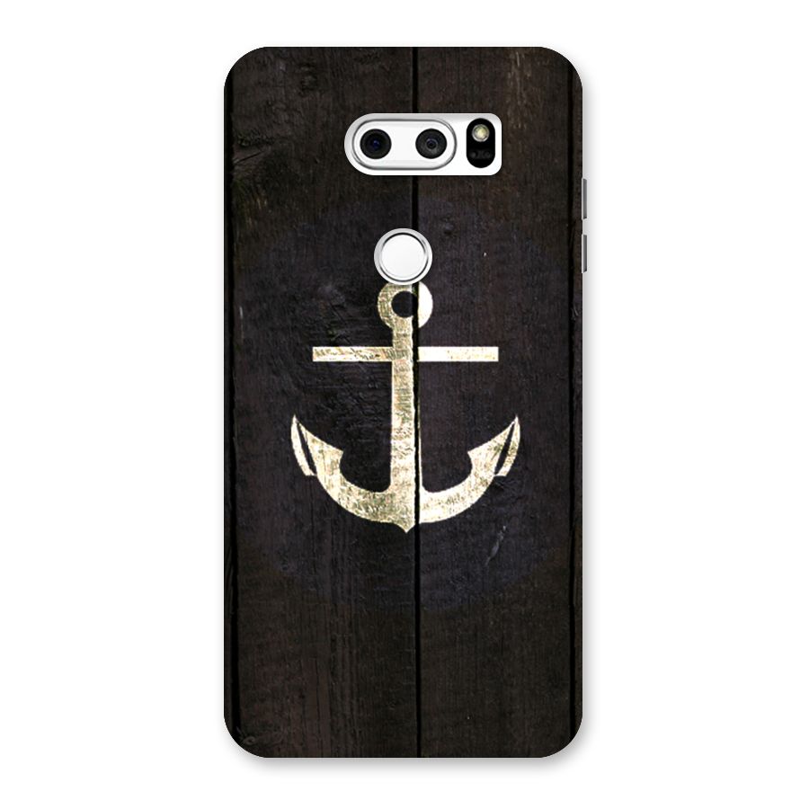 Wood Anchor Back Case for LG V30