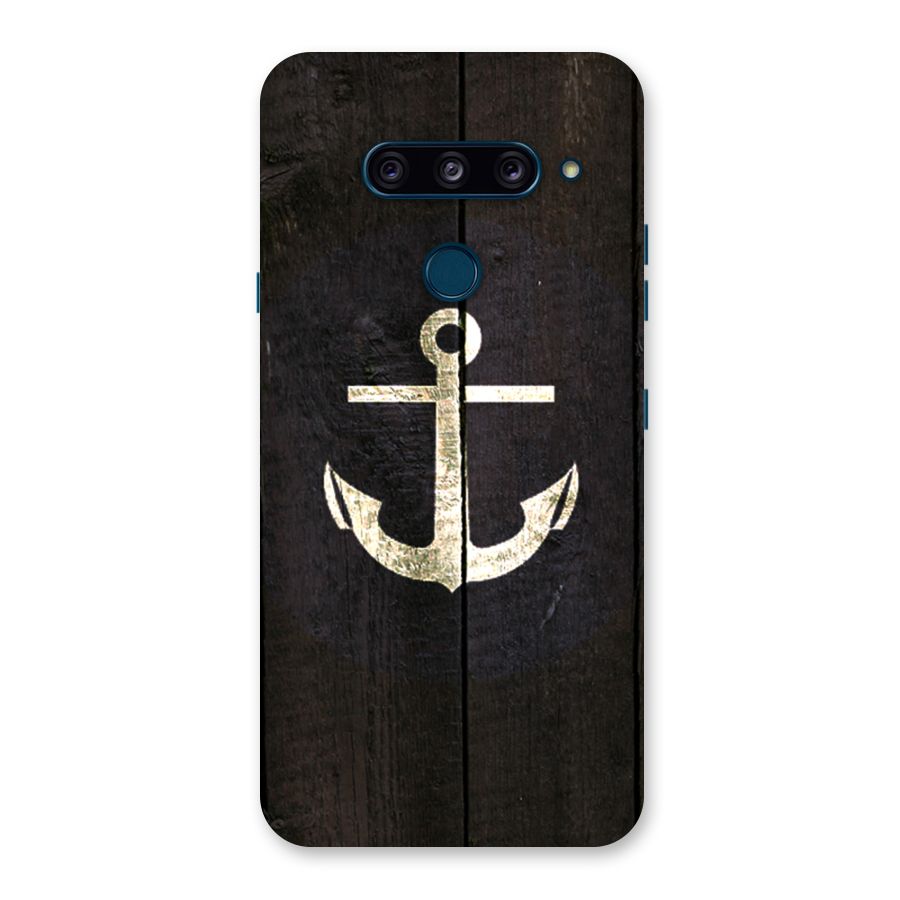 Wood Anchor Back Case for LG  V40 ThinQ