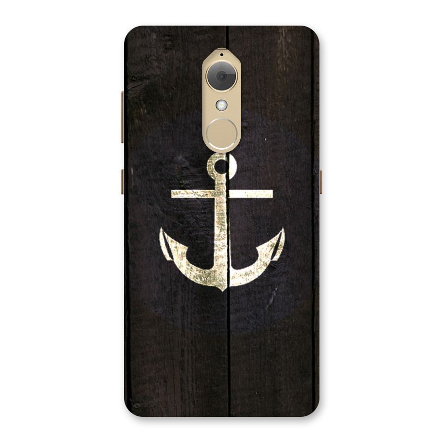 Wood Anchor Back Case for Lenovo K8