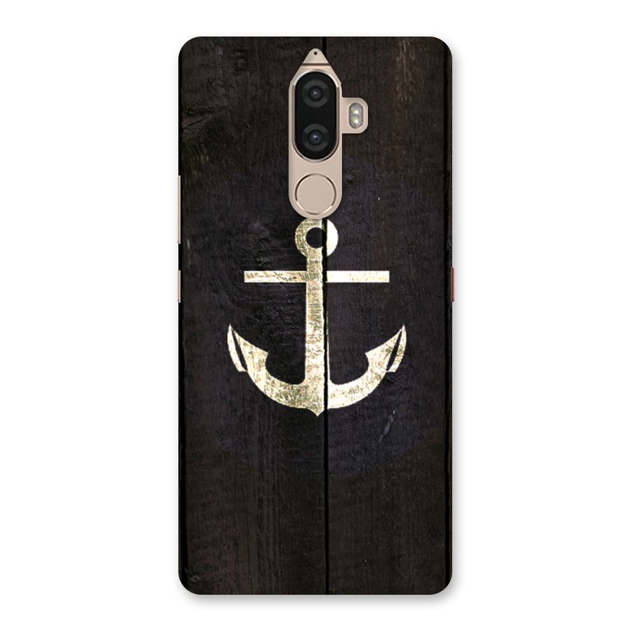 Wood Anchor Back Case for Lenovo K8 Note