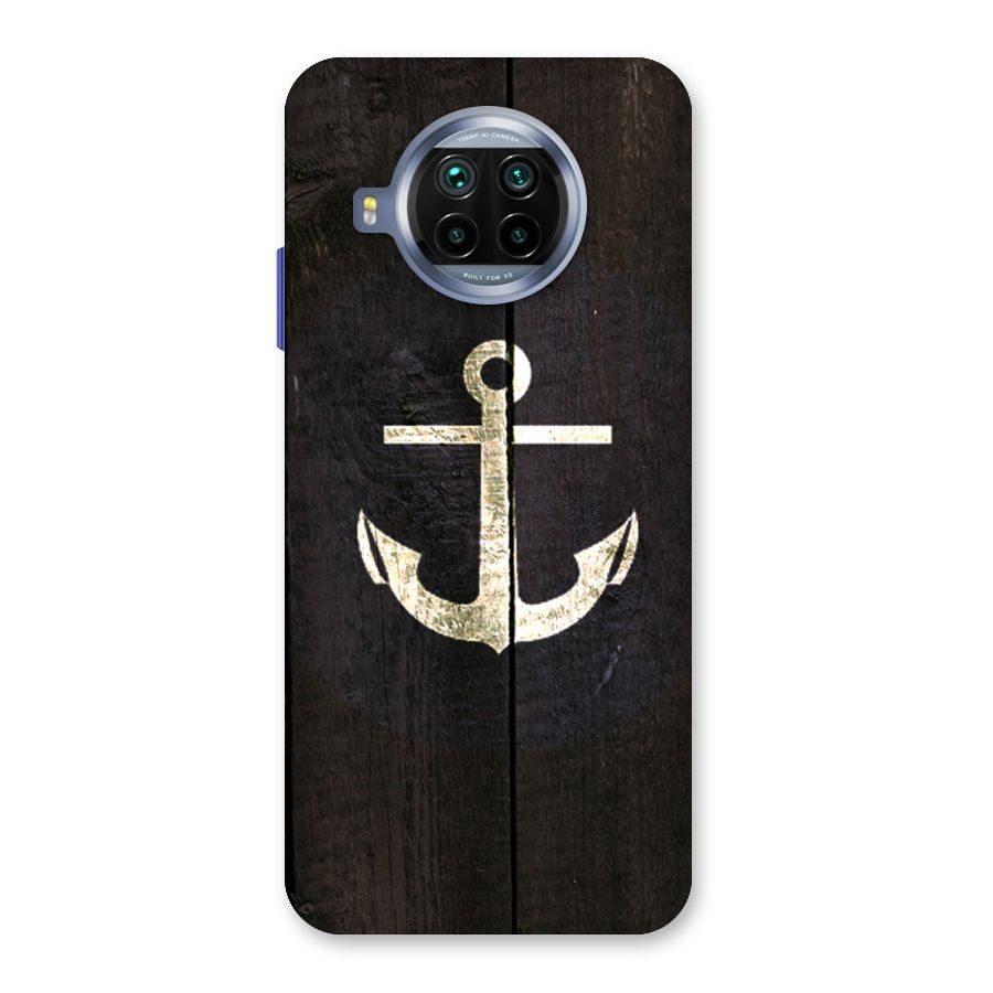 Wood Anchor Back Case for Mi 10i