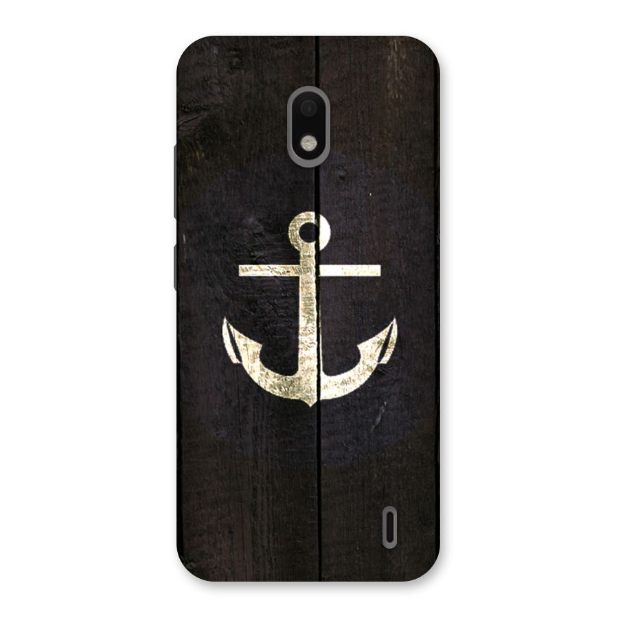 Wood Anchor Back Case for Nokia 2.2