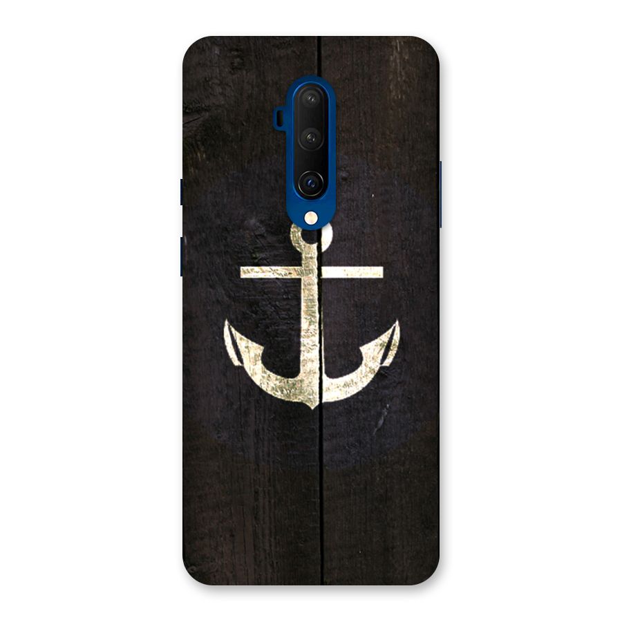 Wood Anchor Back Case for OnePlus 7T Pro
