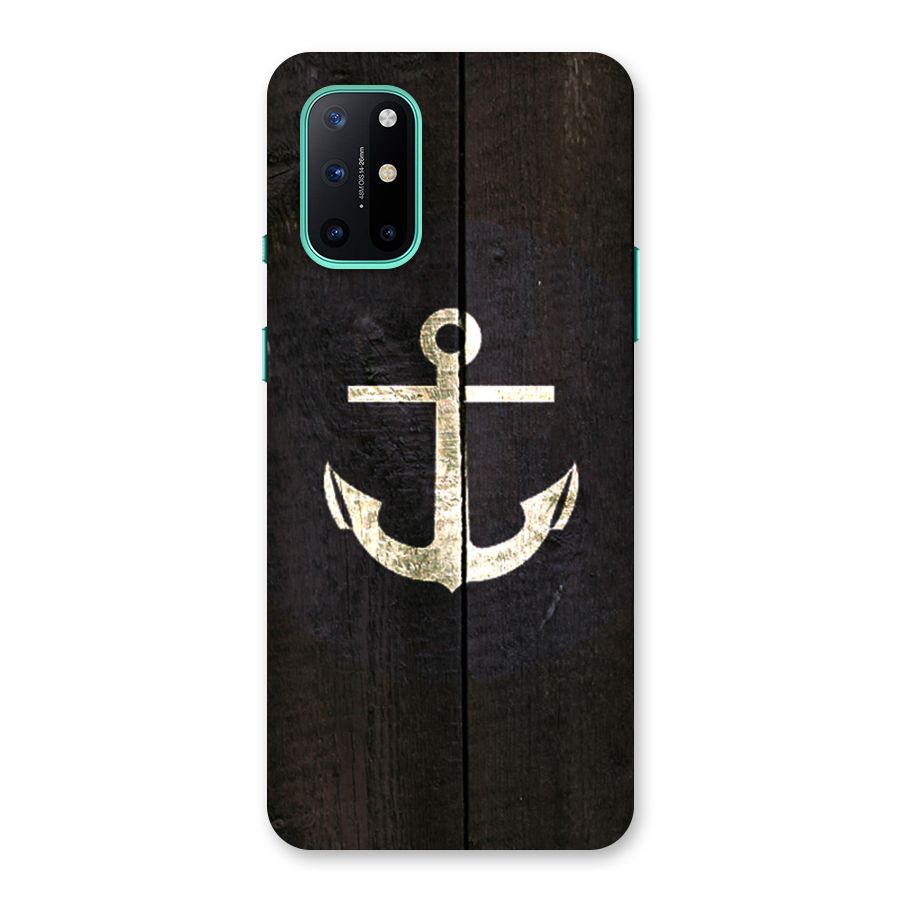 Wood Anchor Back Case for OnePlus 8T