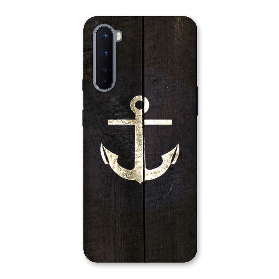 Wood Anchor Back Case for OnePlus Nord