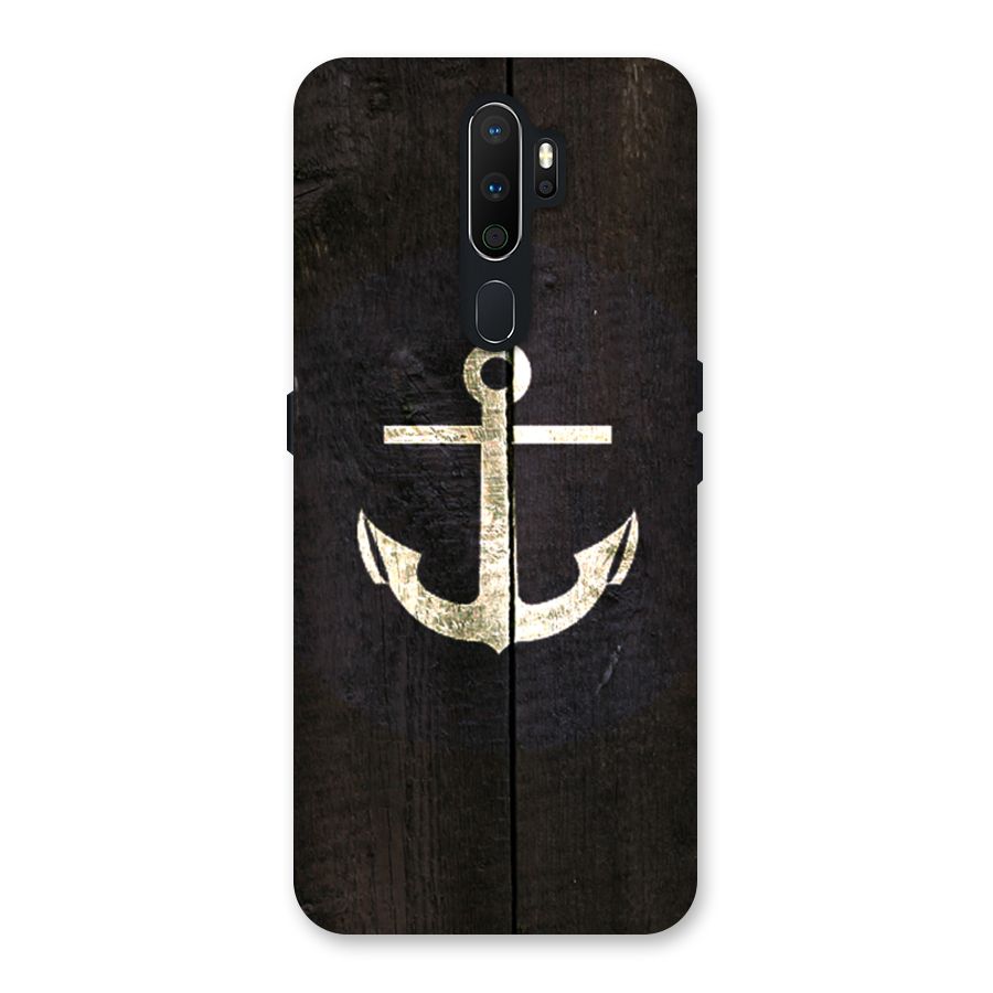Wood Anchor Back Case for Oppo A5 (2020)