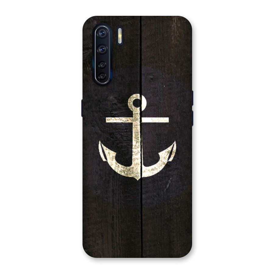 Wood Anchor Back Case for Oppo F15