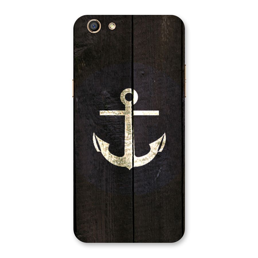 Wood Anchor Back Case for Oppo F3