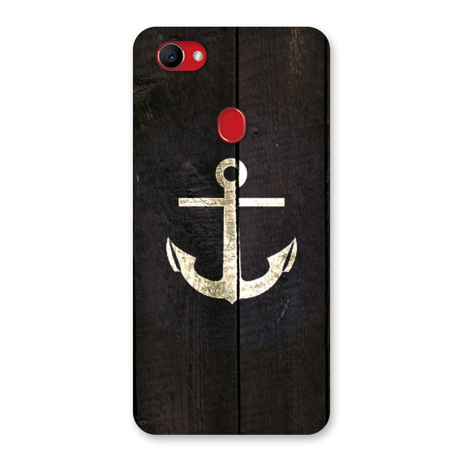 Wood Anchor Back Case for Oppo F7