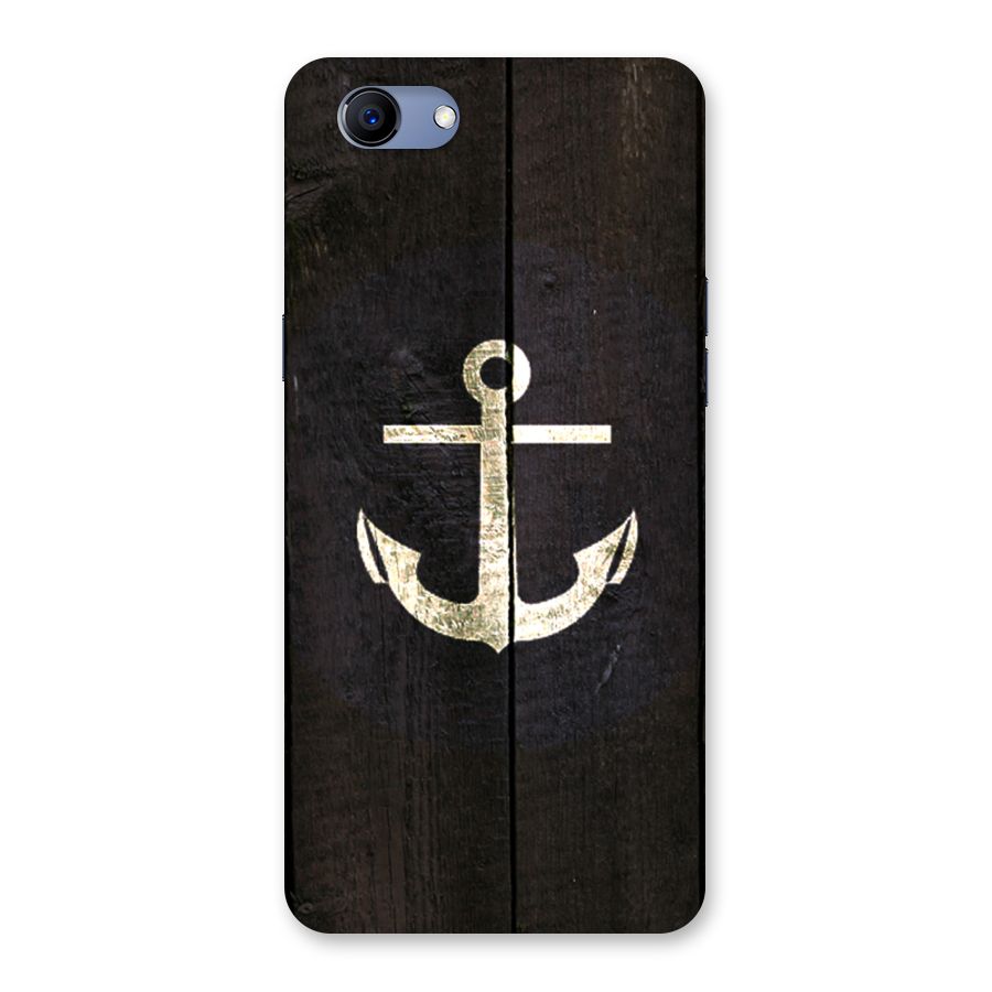 Wood Anchor Back Case for Oppo Realme 1