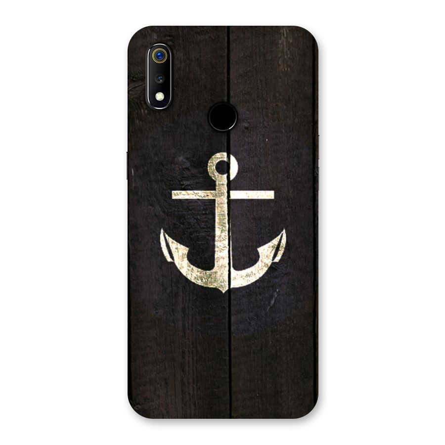 Wood Anchor Back Case for Realme 3