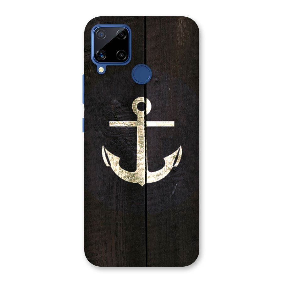 Wood Anchor Back Case for Realme C12