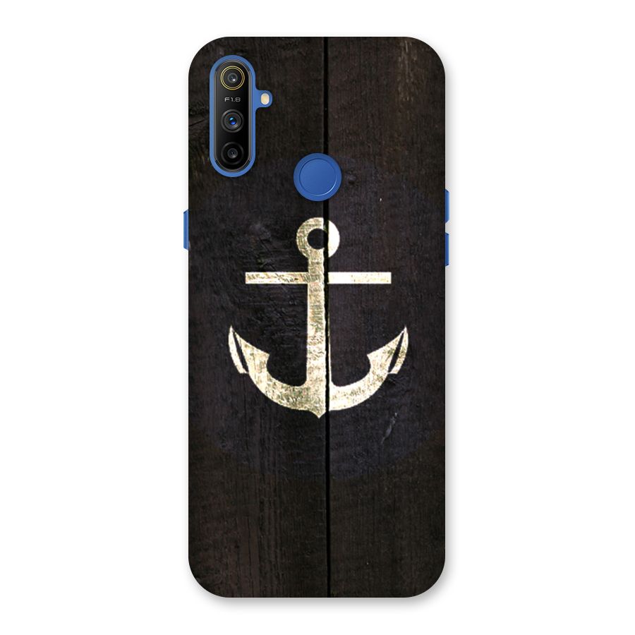 Wood Anchor Back Case for Realme Narzo 10A