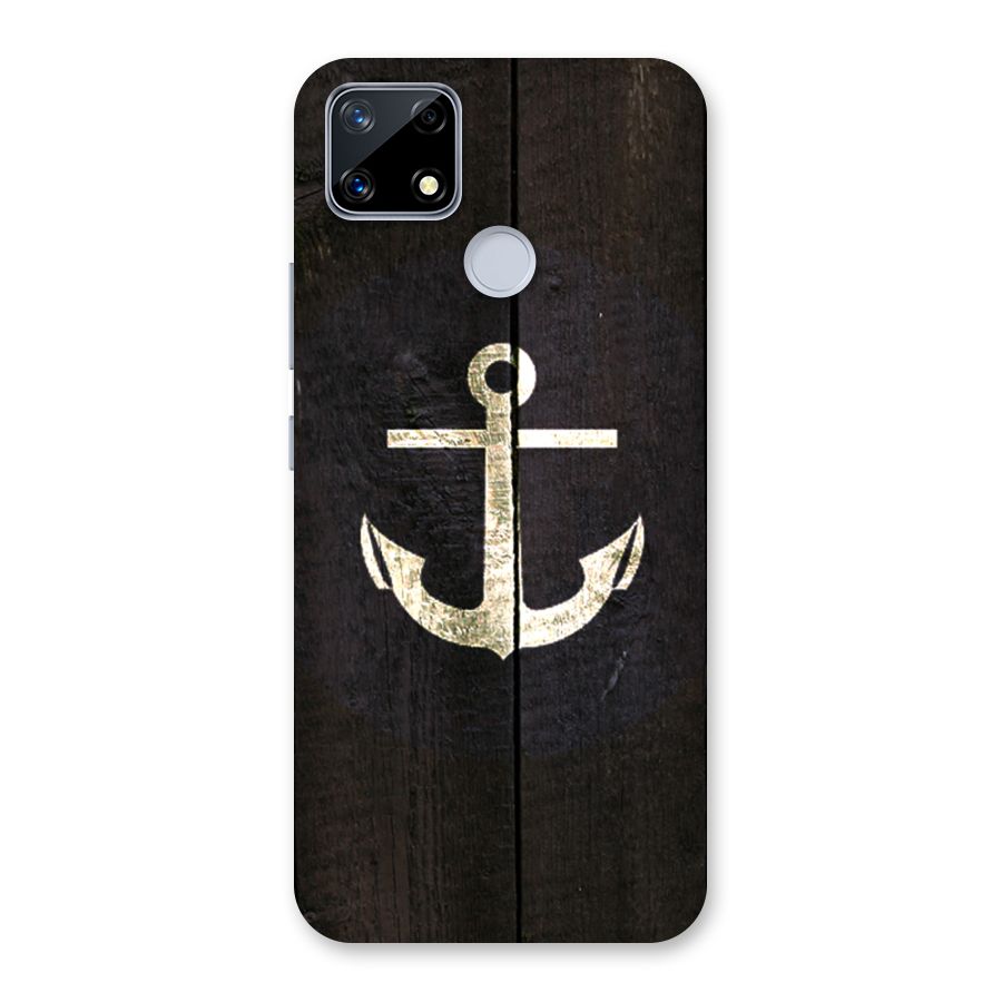Wood Anchor Back Case for Realme Narzo 20