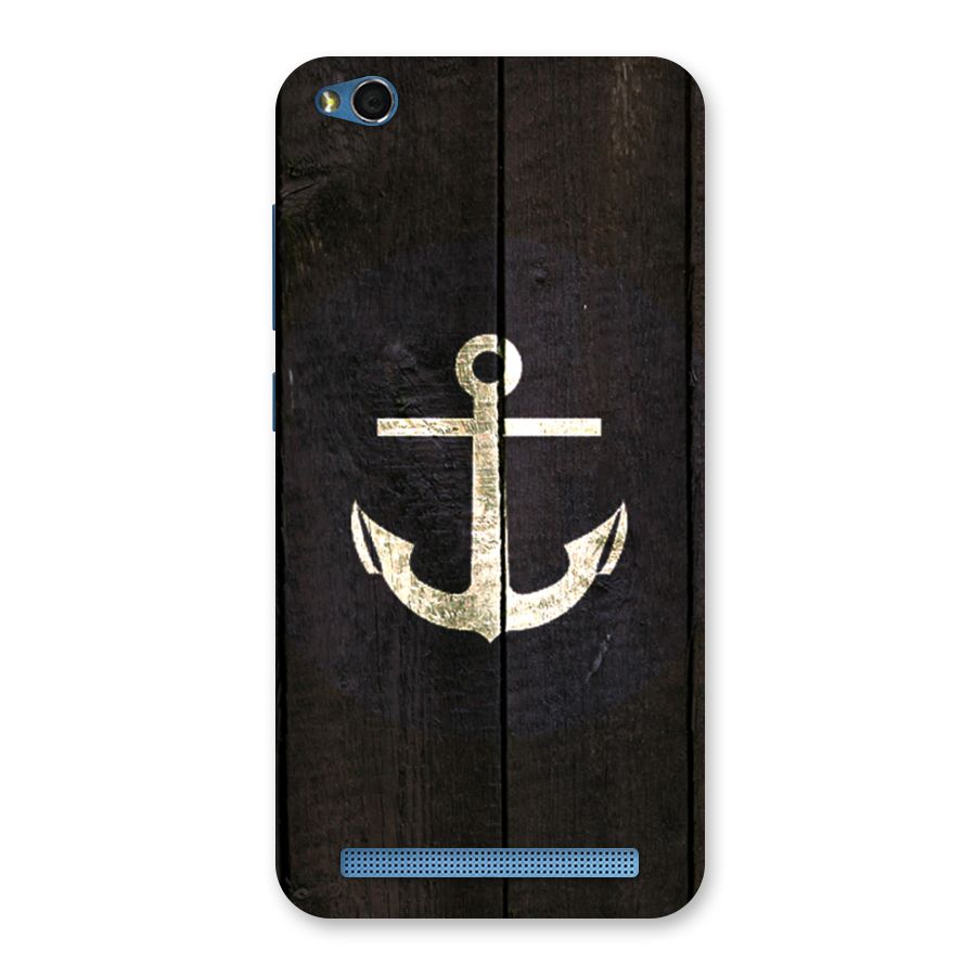 Wood Anchor Back Case for Redmi 5A