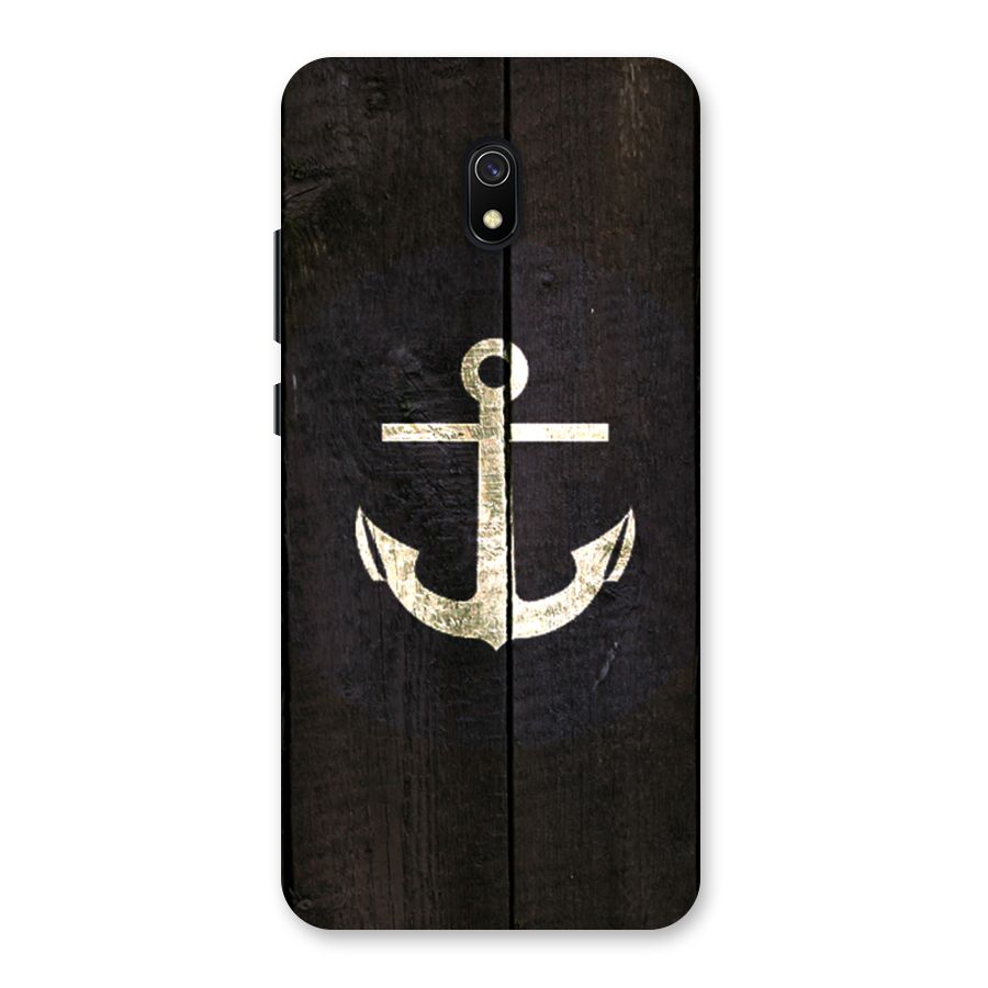 Wood Anchor Back Case for Redmi 8A
