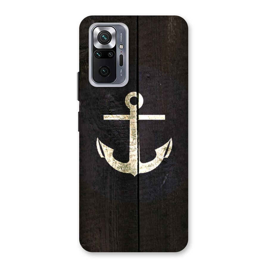 Wood Anchor Back Case for Redmi Note 10 Pro Max
