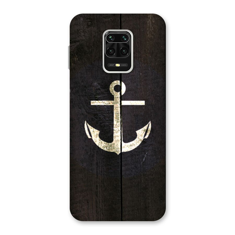 Wood Anchor Back Case for Redmi Note 9 Pro