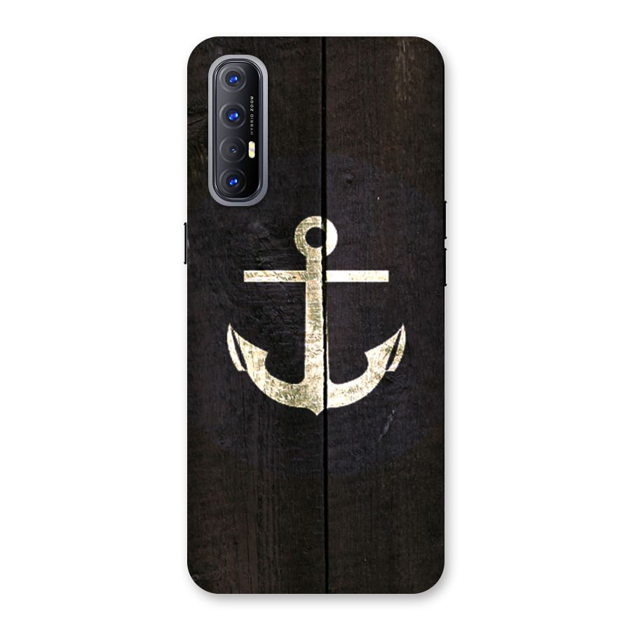 Wood Anchor Back Case for Reno3 Pro
