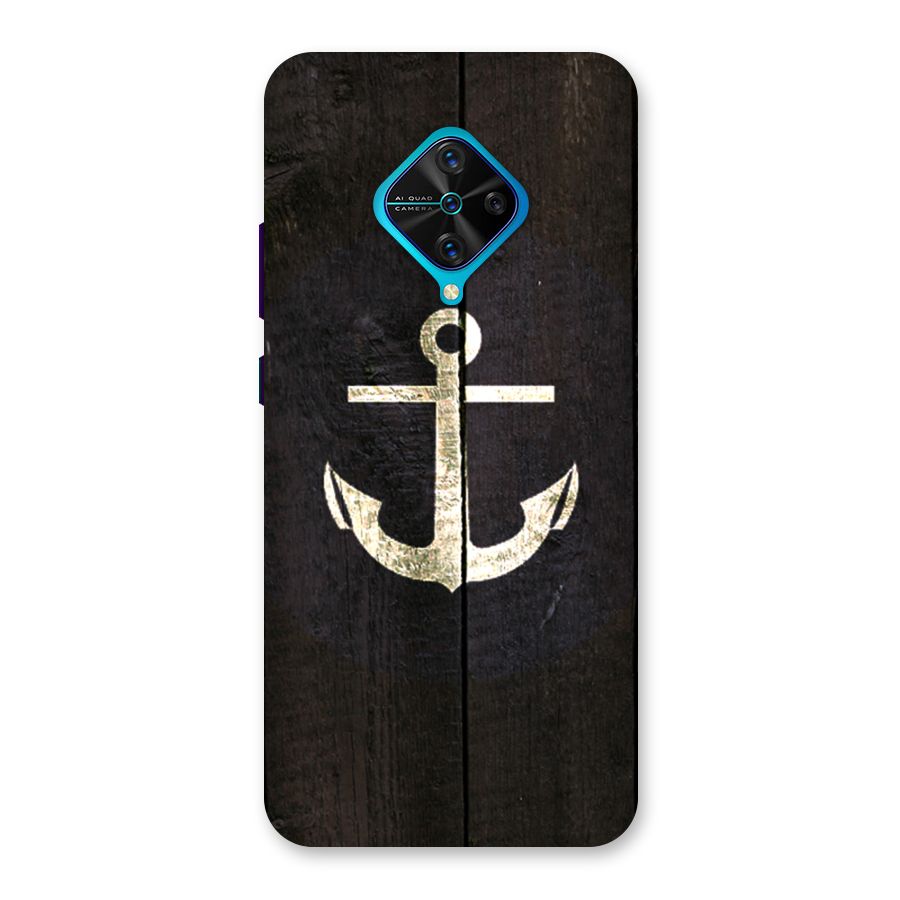 Wood Anchor Back Case for Vivo S1 Pro