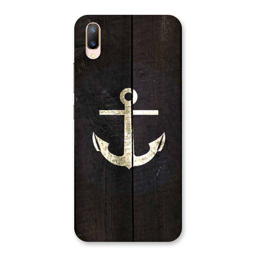 Wood Anchor Back Case for Vivo V11 Pro