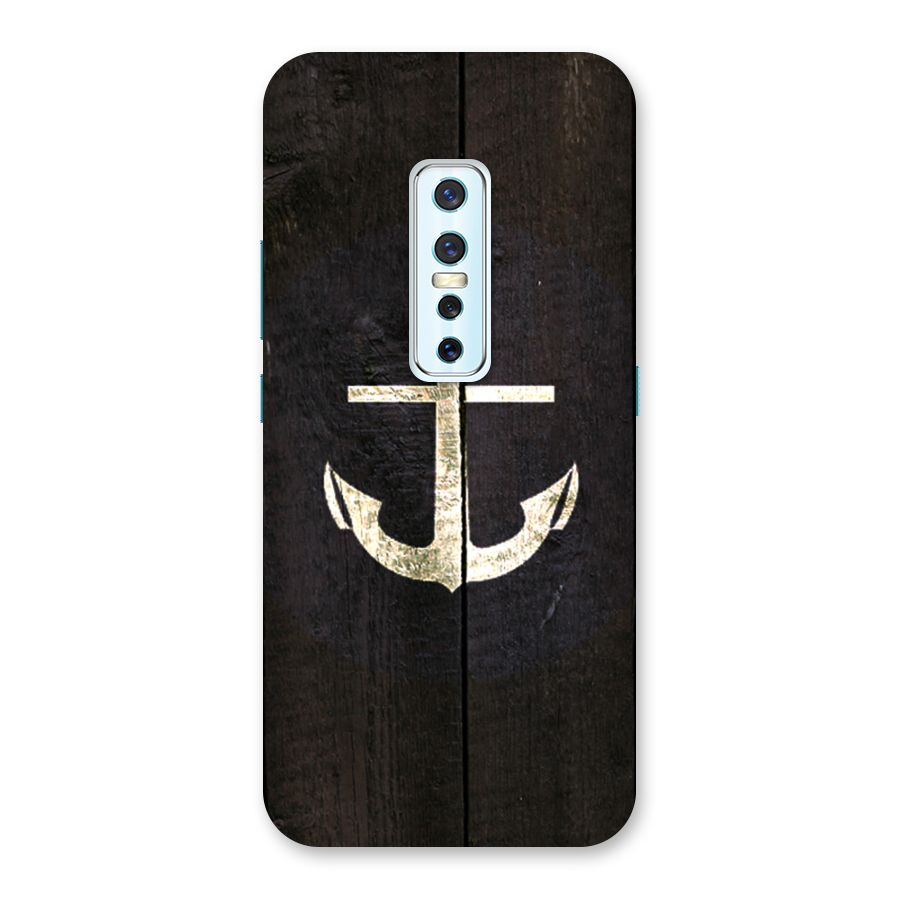 Wood Anchor Back Case for Vivo V17 Pro