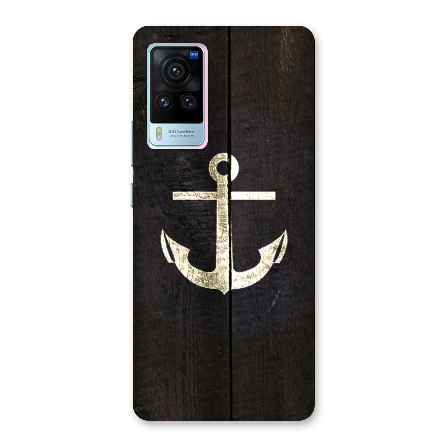 Wood Anchor Back Case for Vivo X60 Pro