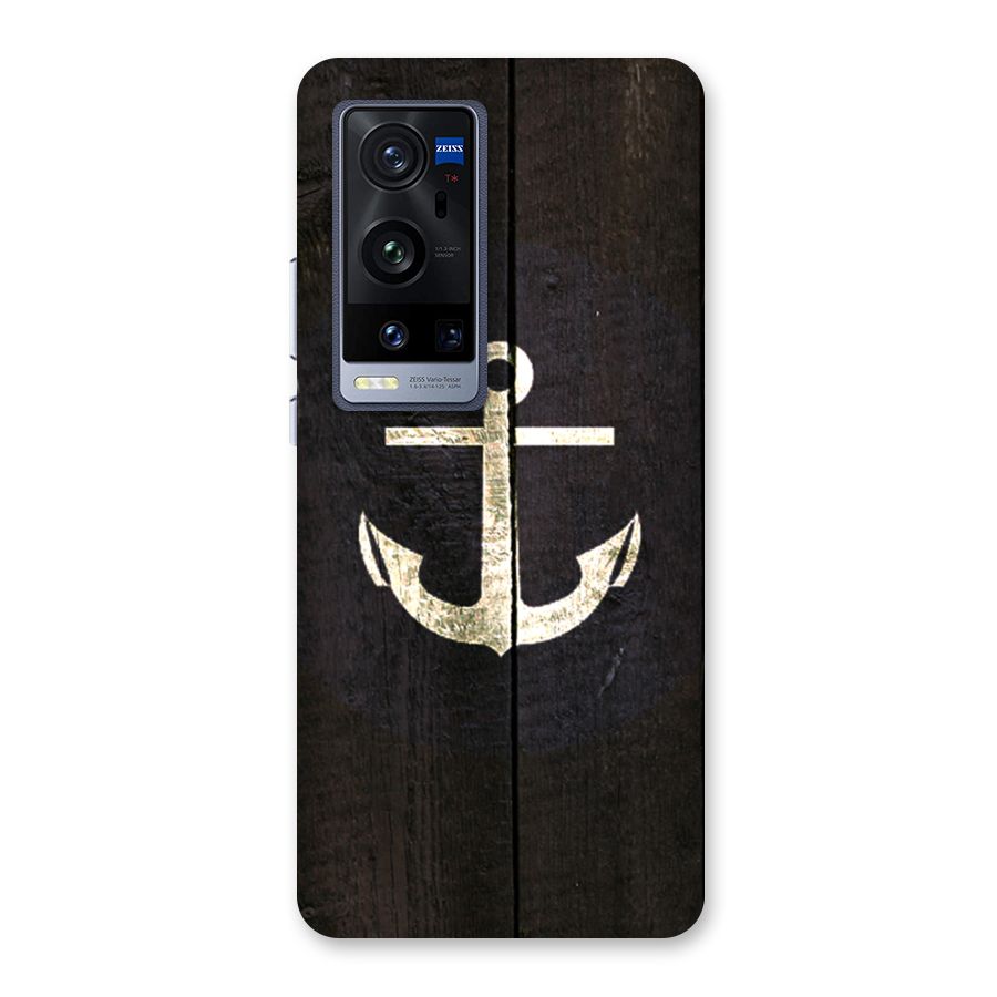 Wood Anchor Back Case for Vivo X60 Pro Plus
