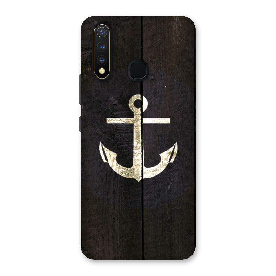 Wood Anchor Back Case for Vivo Y19