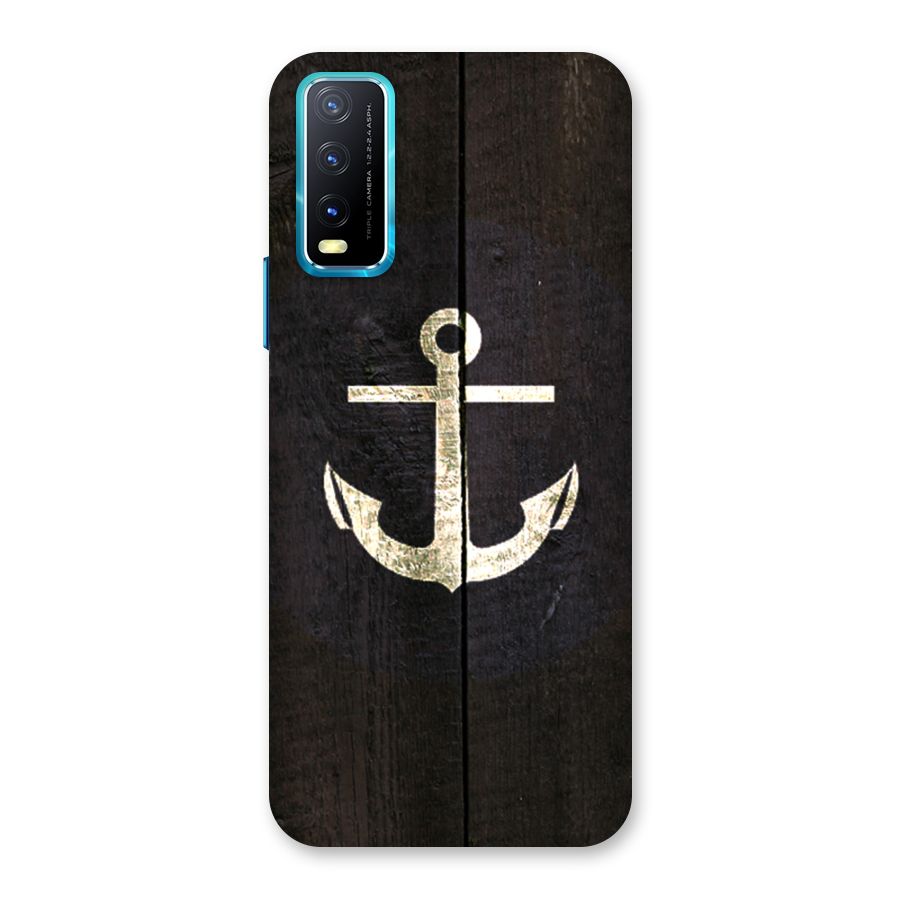 Wood Anchor Back Case for Vivo Y20