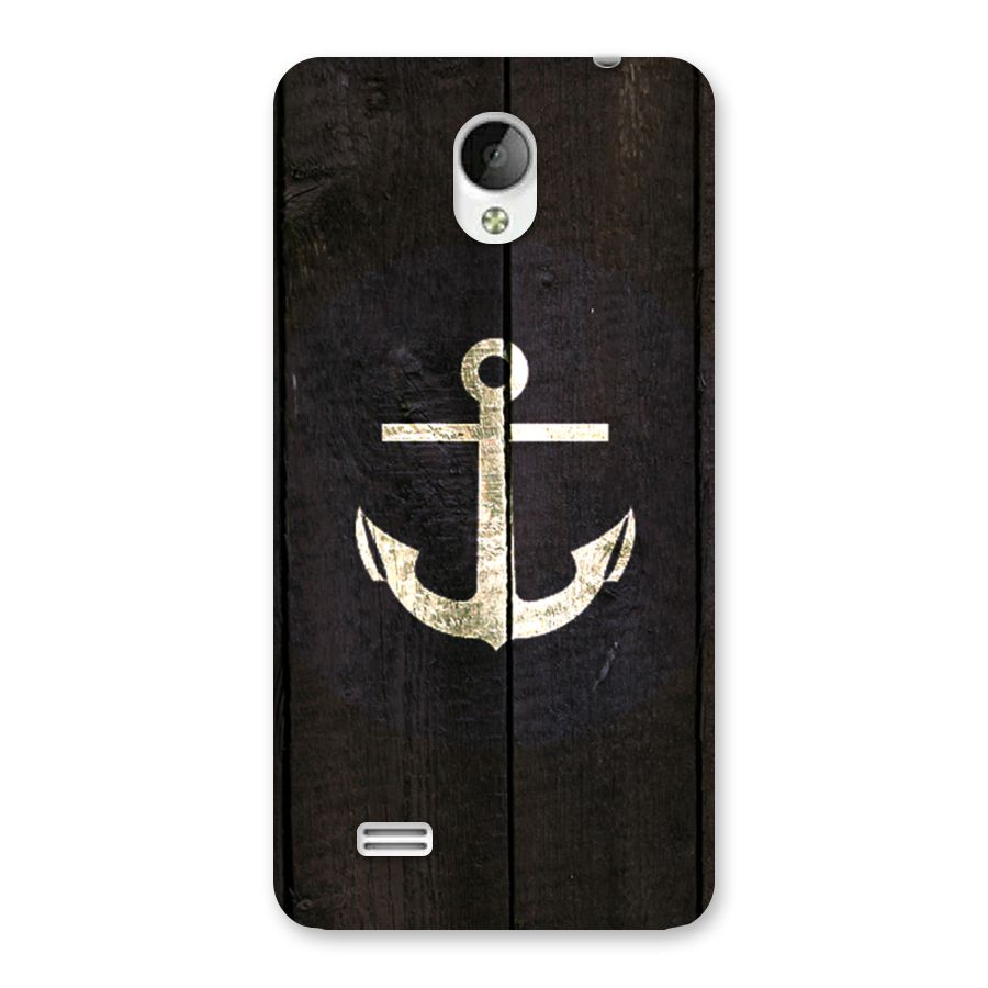 Wood Anchor Back Case for Vivo Y21