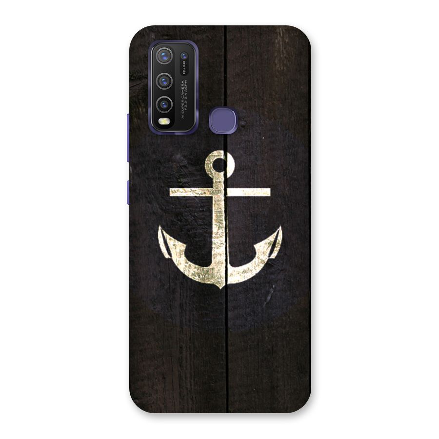 Wood Anchor Back Case for Vivo Y50