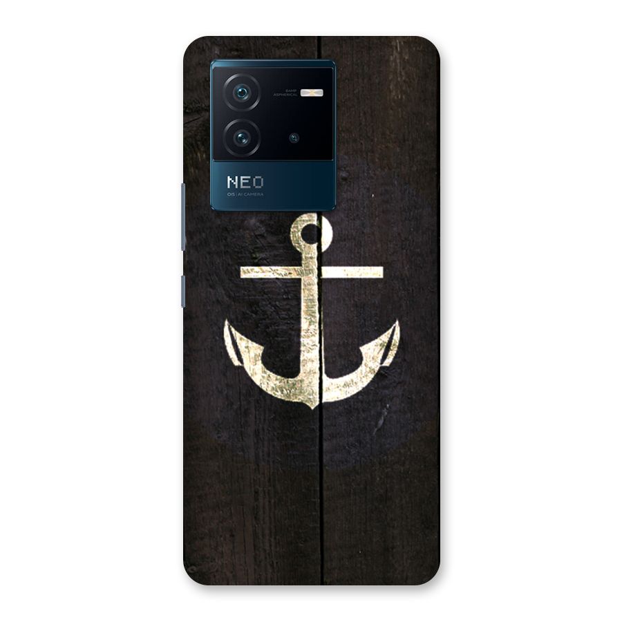 Wood Anchor Back Case for Vivo iQOO Neo 6 5G