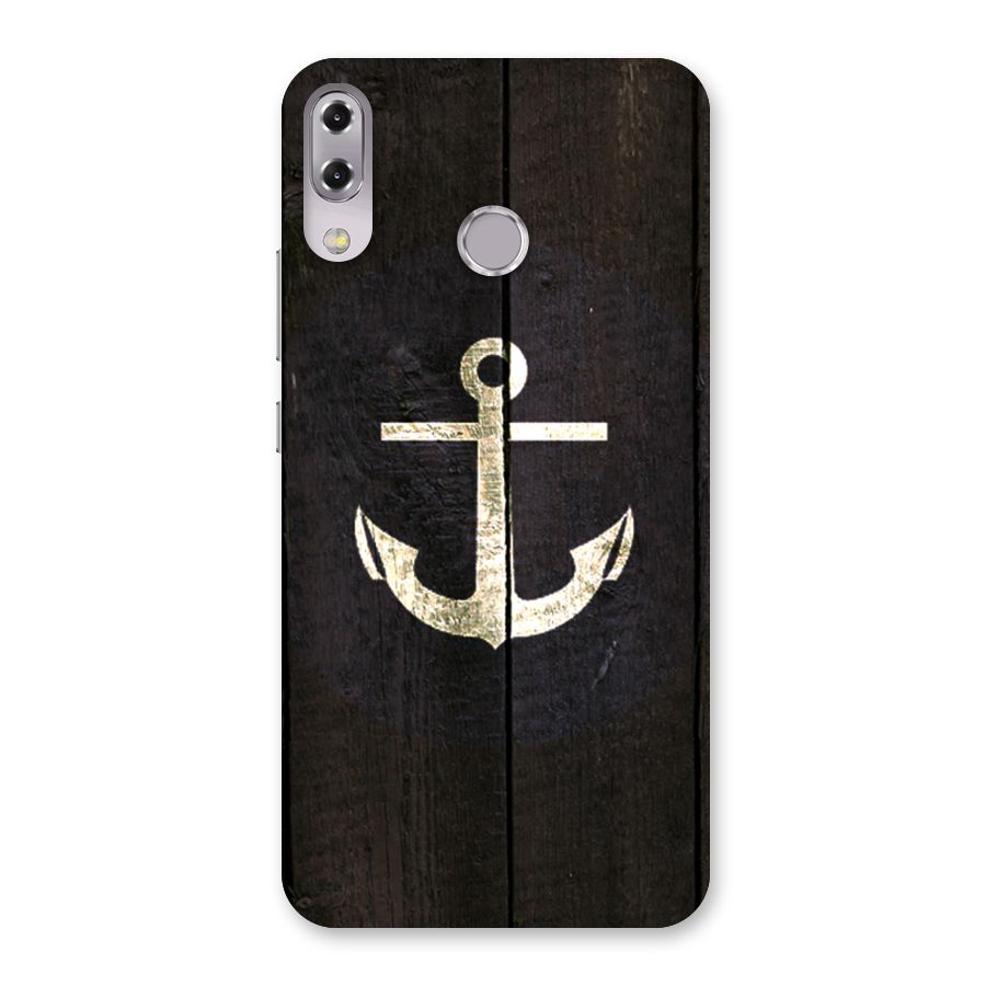 Wood Anchor Back Case for Zenfone 5Z