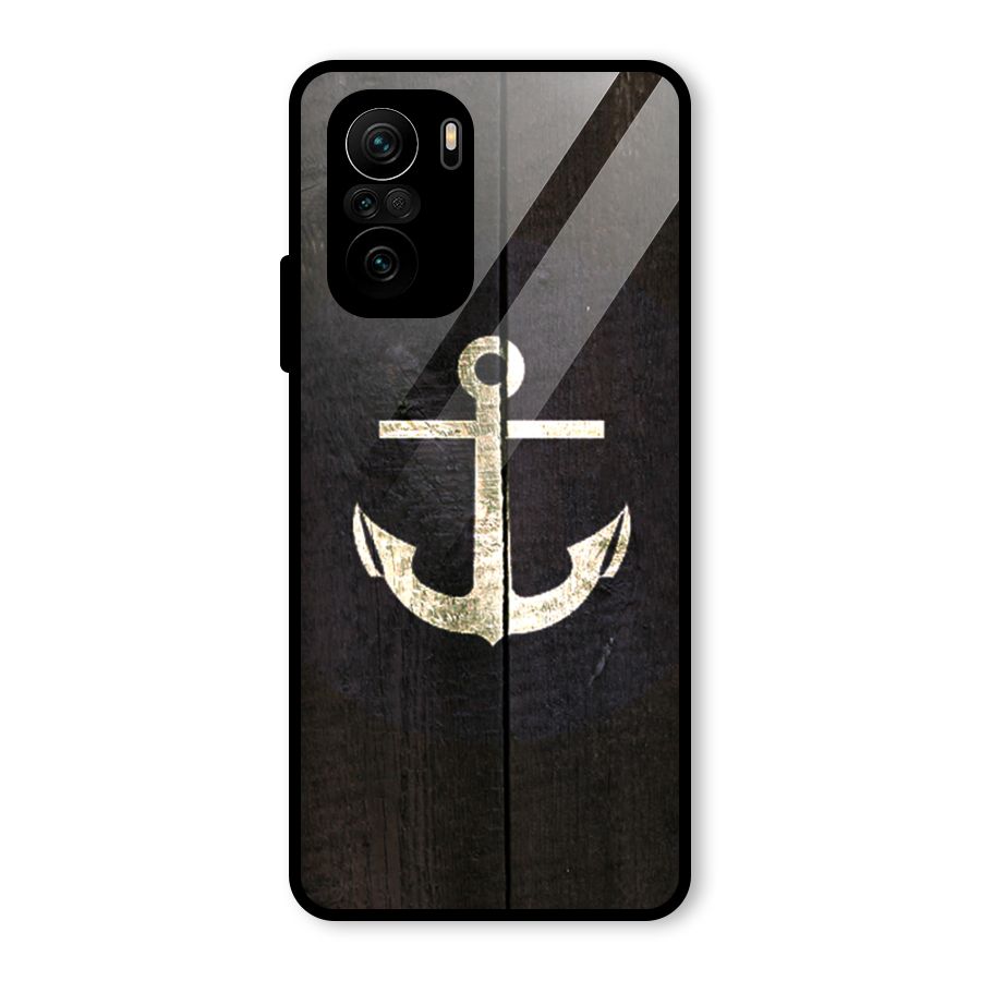 Wood Anchor Glass Back Case for Mi 11x