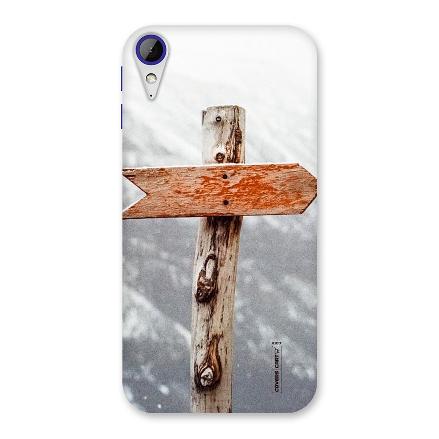 Wood And Snow Back Case for Desire 830