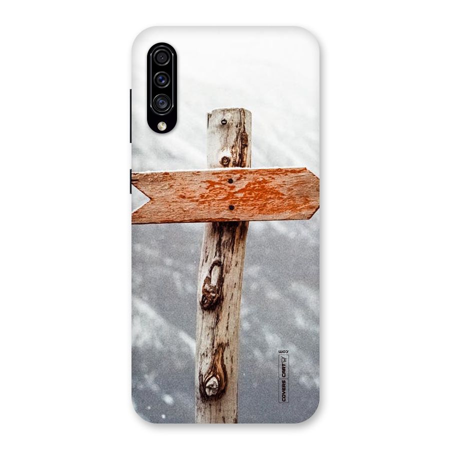 Wood And Snow Back Case for Galaxy A30s
